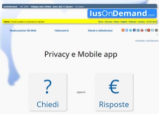 Privacy e Mobile App: ebook e servizio di consulenza online