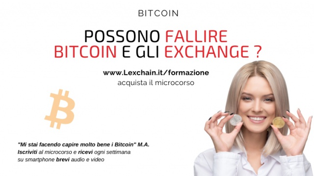 Possono fallire bitcoin e gli exchange ?