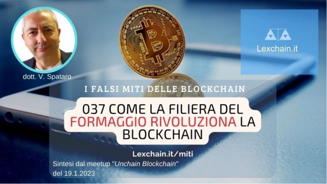 I Falsi Miti delle Blockchain, Ep. 37: formaggi !