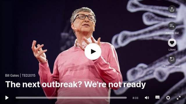 Bill Gates l'aveva detto 5 anni fa: non siamo pronti alle epidemie, ma potremmo esserlo
